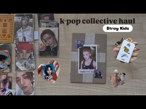 Видео: распаковка карт Stray Kids || kpop collective haul || лето 2025 ♡