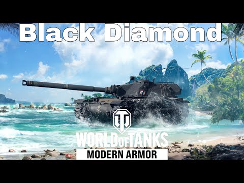 Видео: Обкатываем новинку Black Diamond в World Of Tanks Modern Armor
