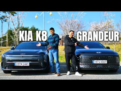 Видео: KIA K8 из Кореи: что внутри, как едет, сколько стоит? Сравним Hyundai Grandeur и КИА К8