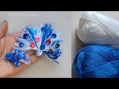 Видео: 🤩 СОБЫТИЕ НИКОГДА НЕТ как сделать павлина из пряжи