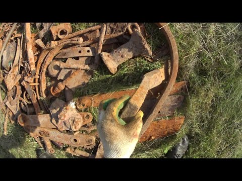 Видео: ЖЕЛЕЗНАЯ ПОЛЯНА ВОЗЛЕ МАСТЕРСКОЙ! ТРАВУ УБРАЛИ, ПОЯВИЛСЯ МЕТАЛЛ!