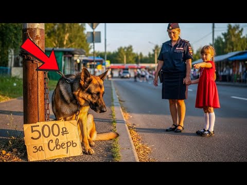 Видео: «Можно купить ту собаку, мама?» она спросила тихо — полицейская наклонилась: эта собака узнала её