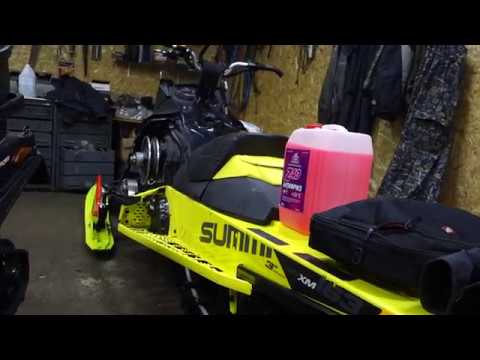 Видео: Снегоход COMMANDER 800R E-TEC часть 2