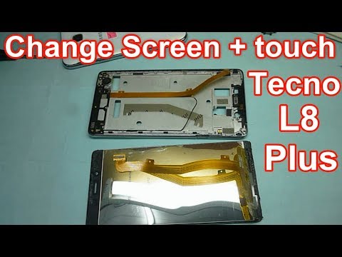 Видео: Как изменить экран + сенсорный Tecno L8 plus