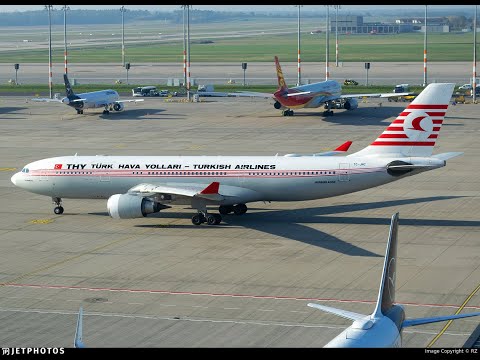 Видео: В Стамбул (IST) на Airbus A330 в исторической ливрее из Москвы (VKO), рейс ТК412 | Turkish Airlines