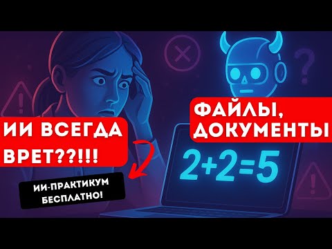 Видео: ИИ ВРЕТ? Как получить ТОЧНЫЕ данные из ФАЙЛОВ и ПОИСКА