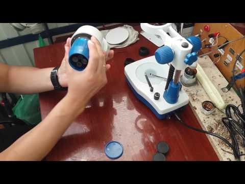 Видео: Распаковка и обзор микроскопа YAXUN AK21