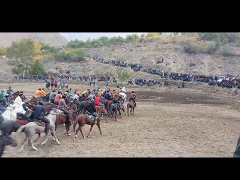 Видео: Бузкаши.ноҳияи Айни деҳаи Дарғ.                        Охир улоғ