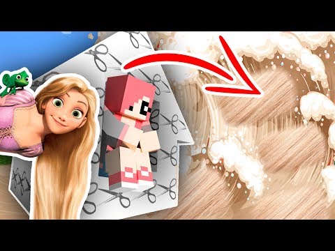 Видео: ЦУНАМИ ИЗ ВОЛОС РАПУНЦЕЛЬ ПРОТИВ ДОМА ИЗ НОЖНИЦ В МАЙНКРАФТ