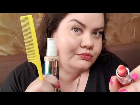 Видео: АСМР Макияж 💄 Сделаю тебя красивой | ASMR Makeup Whispering