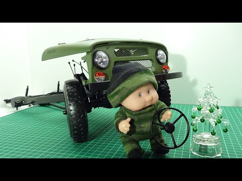 Видео: Сборка УаЗ 469 №21№22№23№24 Масштаб 1:8 deagostini