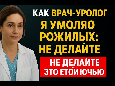 Видео: Как ВРАЧ-УРОЛОГ, я ПРЕДУПРЕЖДАЮ ПОЖИЛЫХ: эта привычка увеличивает простату!