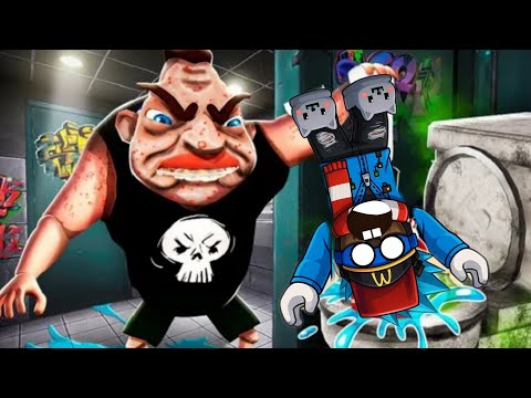 Видео: Побег от гопника в роблоксе 😱