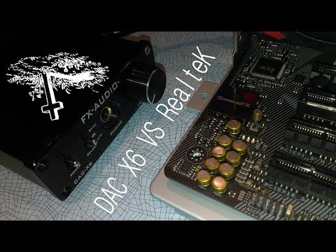 Видео: Реалтек закопал ЦАП нищеброда?! \ Dac X6 VS Realtek SupremeFx