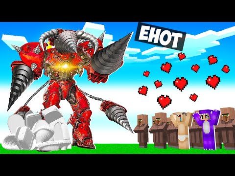 Видео: Я СТАЛ ДЕМОНОМ ДРЕЛЬМЕНОМ ТИТАНОМ ПОМОЩНИКОМ В МАЙНКРАФТ! ЕНОТИК MINECRAFT