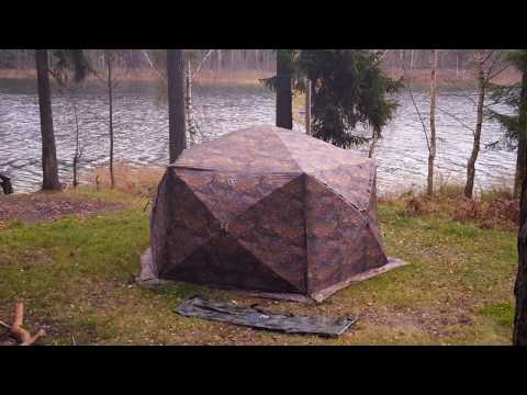 Видео: РЫБАЛКА В КАЙФ (ПАЛАТКА Берег ПЕНТАГОН с ПЕЧКОЙ).