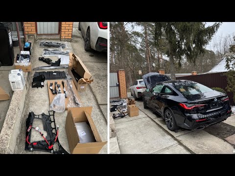 Видео: Збиратиму BMW M440i G22 з нових оригінальних запчастин.