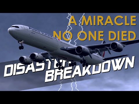 Видео: Ужасающая авария, которая стала чудом (рейс Air France 358) — АВАРИЯ