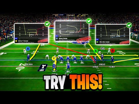 Видео: Моя ЛЮБИМАЯ схема паса в Madden 26 (она никогда не подводит)