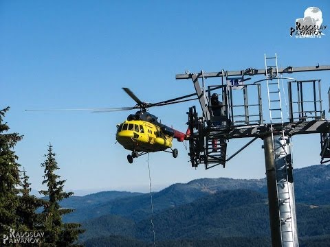 Видео: Изграждане на лифт Пампорово | Construction of lift in Pamporovo resort
