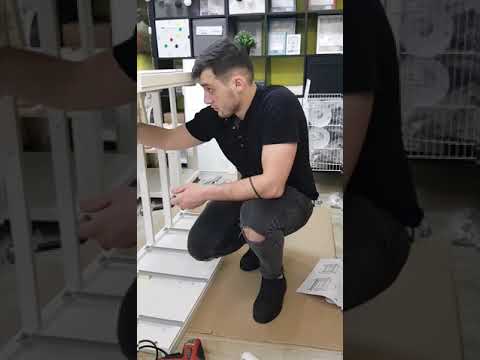 Видео: Сборка комода Ikea HEMNES (ХЕМНЭС) на 6 ящиков