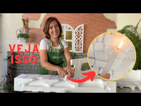 Видео: Сделай сам - я сделал это из пенопласта, пластикового ведра и пламени свечи