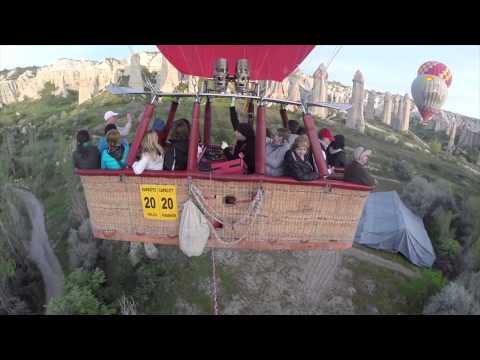 Видео: Кападокия. Летене с балони.Уникални преживявания с Виделей