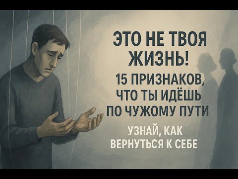 Видео: Тихий голос внутри не врёт: 15 признаков, что вы проживаете чужую жизнь и пора всё изменить