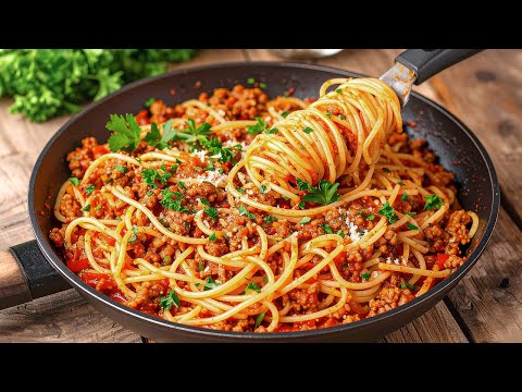 Видео: Невероятно вкусные спагетти за 15 минут! Простой и вкусный рецепт пасты на ужин!