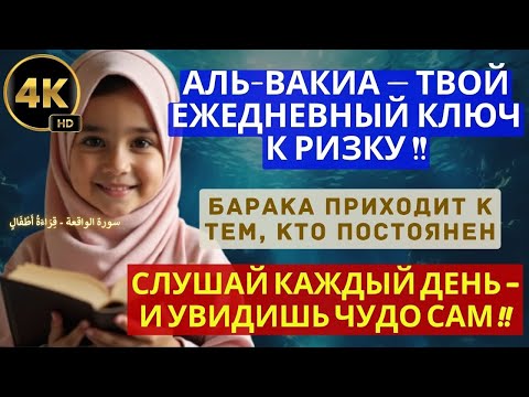 Видео: АЛЬ-ВАКИА | ЕЖЕДНЕВНОЕ ЧТЕНИЕ — И ТЫ УВИДИШЬ ЧУДО РИЗКА !!