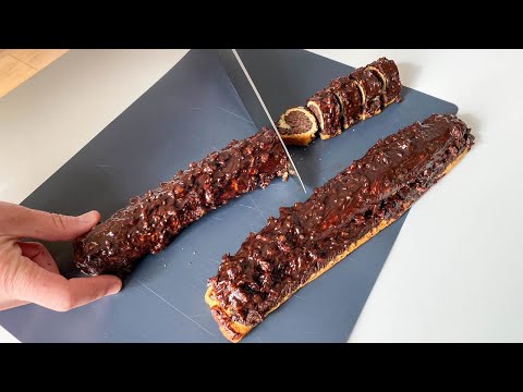 Видео: Когда вы хотите что-то вкусное в ближайшее время, это идеальный рецепт! Шоколадное #Печенье
