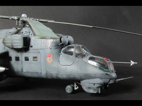 Видео: Ми-24ВП, Звезда, 1/48.