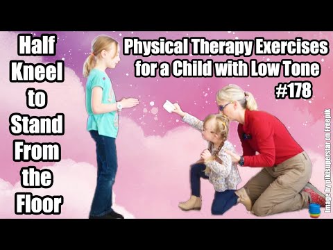 Видео: #178 Встать на колени, чтобы встать с пола: ЛФК для ребенка с пониженным тонусом