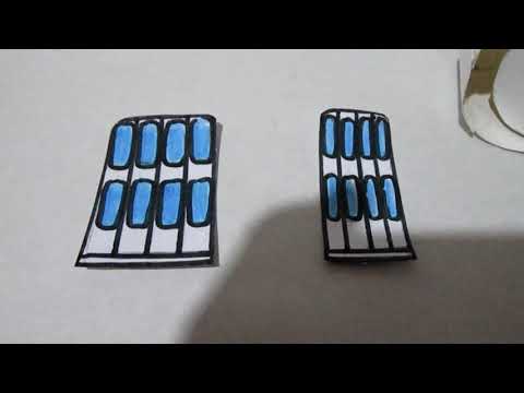 Видео: Как собрать троллейбус Škoda 9Tr из картона?