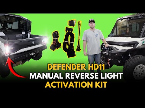 Видео: Комплект ручного включения фонарей заднего хода Defender HD11