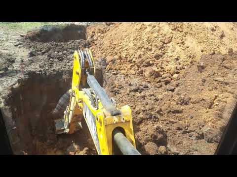 Видео: Копаю септики ,потом обкапать скважину и обратная засыпка ростверга.