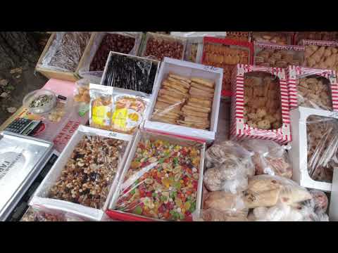 Видео: Ростов-на-Дону. Ярмарка "Труд". Кондитерские изделия. Мясо. Куры. Рыба. Овощи. Фрукты. Творог. Сыр.