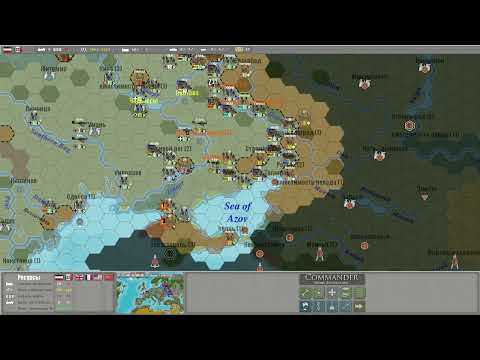 Видео: Commander Europe At War #7 Новые возможности наступления