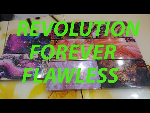 Видео: ПАЛЕТКИ REVOLUTION серия FOREVER FLAWLESS