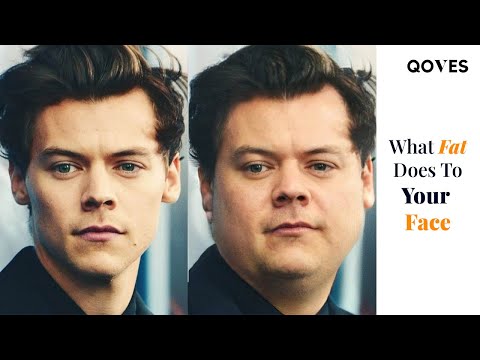 Видео: Как жир на лице влияет на вашу внешность | Что делает лицо привлекательным?
