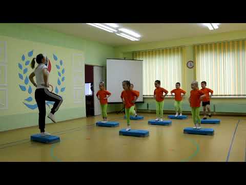 Видео: "Аэро - степ" МБДОУ "Детский сад №134"