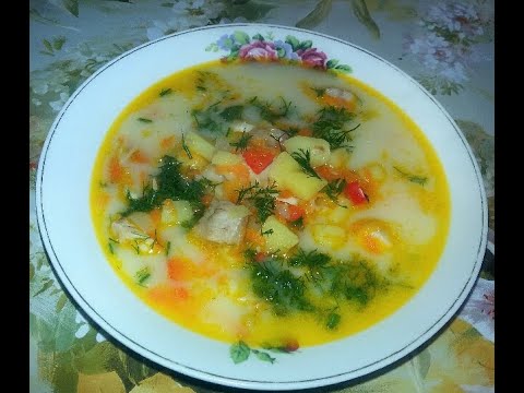 Видео: Рыбный суп🍜 ( морская рыба Хек🐳👌💛)