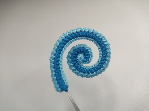 Видео: № 2 Простой завиток закрученный вправо.