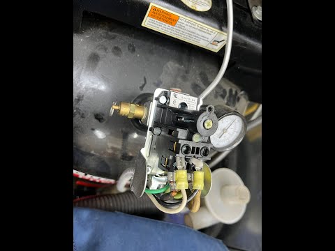 Видео: Реле давления воздушного компрессора - MDR11 - 034-0184 Замена