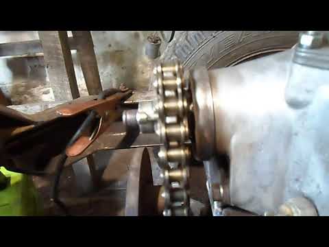 Видео: установка коробки и тормозов