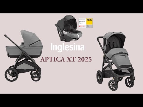 Видео: Inglesina APTICA — итальянская коляска 3-в-1 (доступна и как 2-в-1)