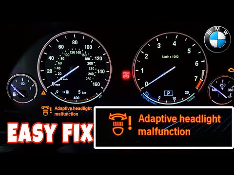 Видео: Легкое устранение неисправности адаптивных фар BMW.