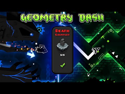 Видео: ☠️ МЕРТВЫЙ ГАУНТЛЕТ! (Прохождение Death Gauntlet)! ► Geometry Dash #79