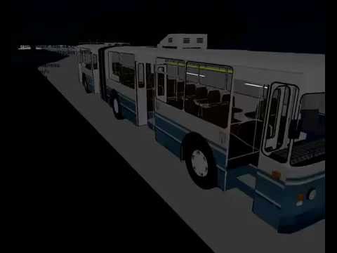 Видео: Trancity VDK - троллейбусный маршрут 3