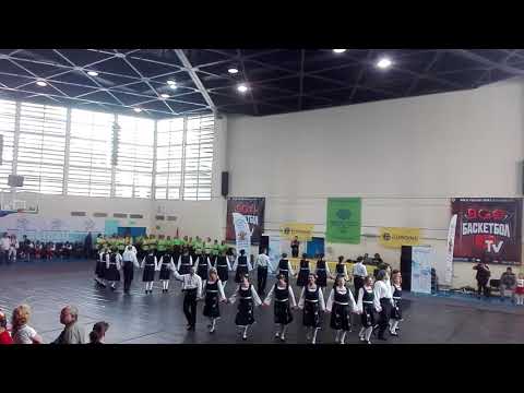 Видео: Клуб по народни танци „Витоша” - Ганкино хоро ( Роман)